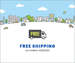 free shipping on orders NZ$120.00+